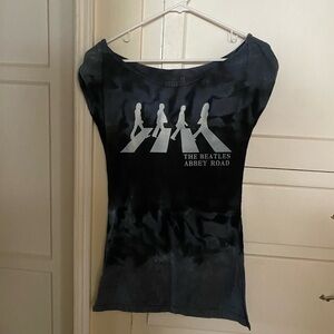 The Beatles Abby Road Long Fitted Shirt